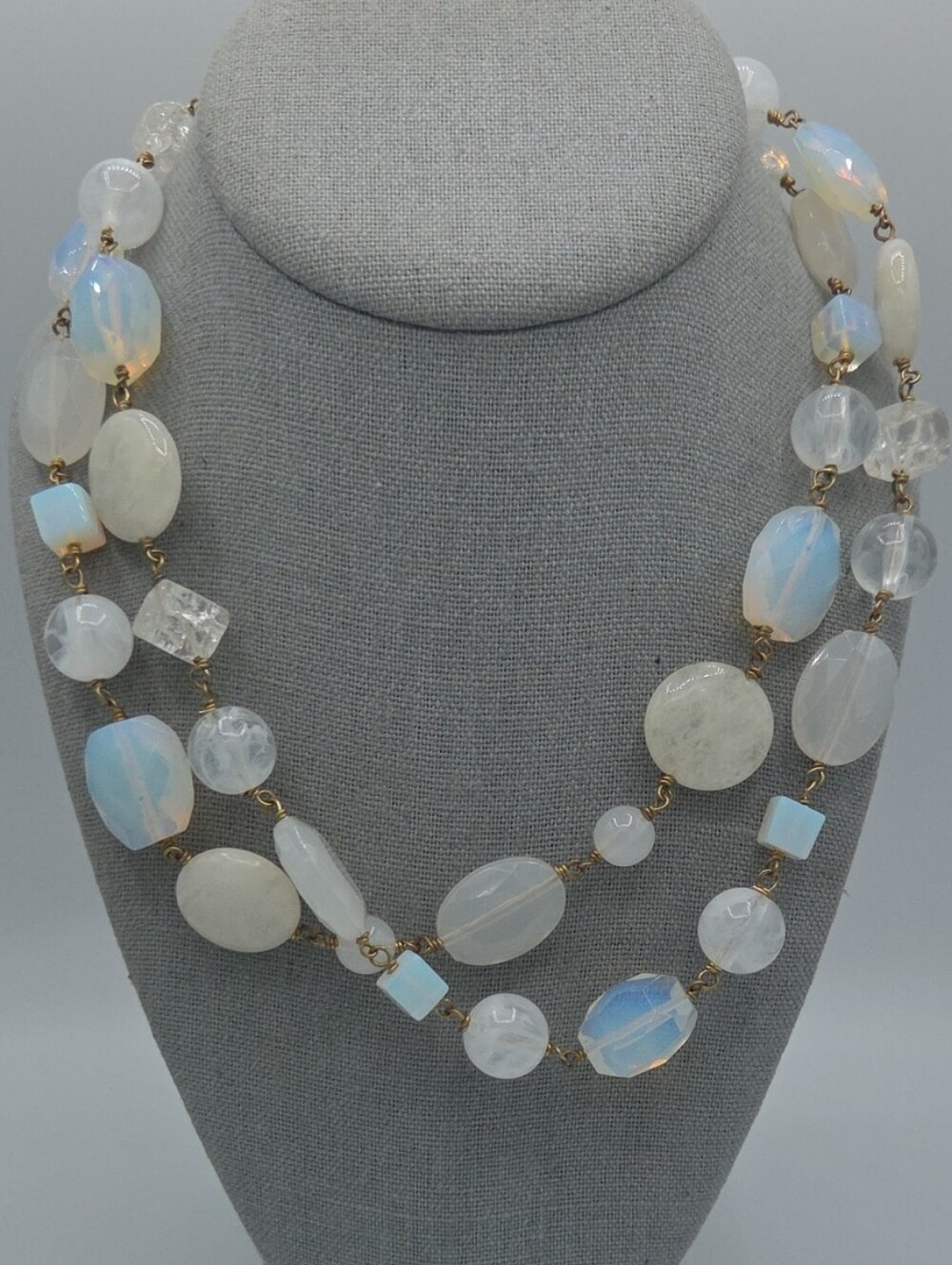 5 for $25! Talbots Opalescent Multi-Shade Beaded Necklace